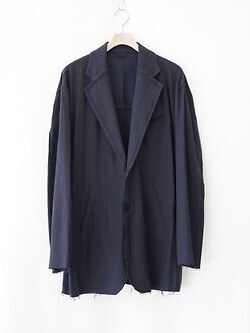 ANTHEM A 女裝 & 男裝 FLANNEL STRIPE BROKEN JACKET 圖片5
