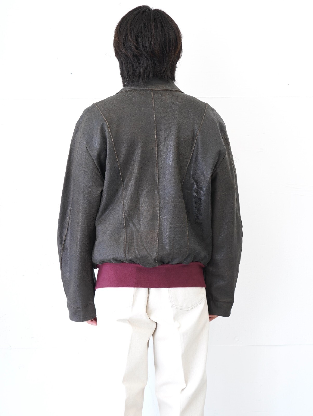 アンセム エー レディース & メンズ クラックテリーブルゾン 画像3