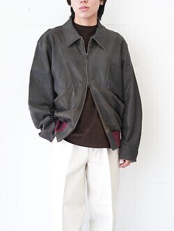 ANTHEM A 女裝 & 男裝 CRACK TERRY BLOUSON 圖片4