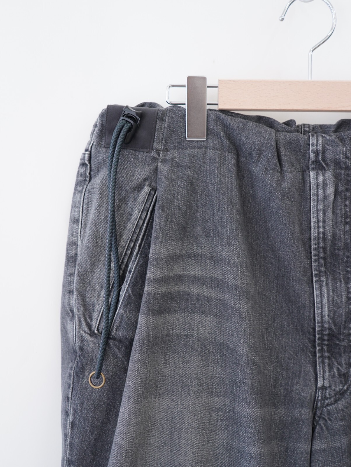 アンセム エー レディース & メンズ ウォッシュドデニム ノーブレイナーパンツ 画像7