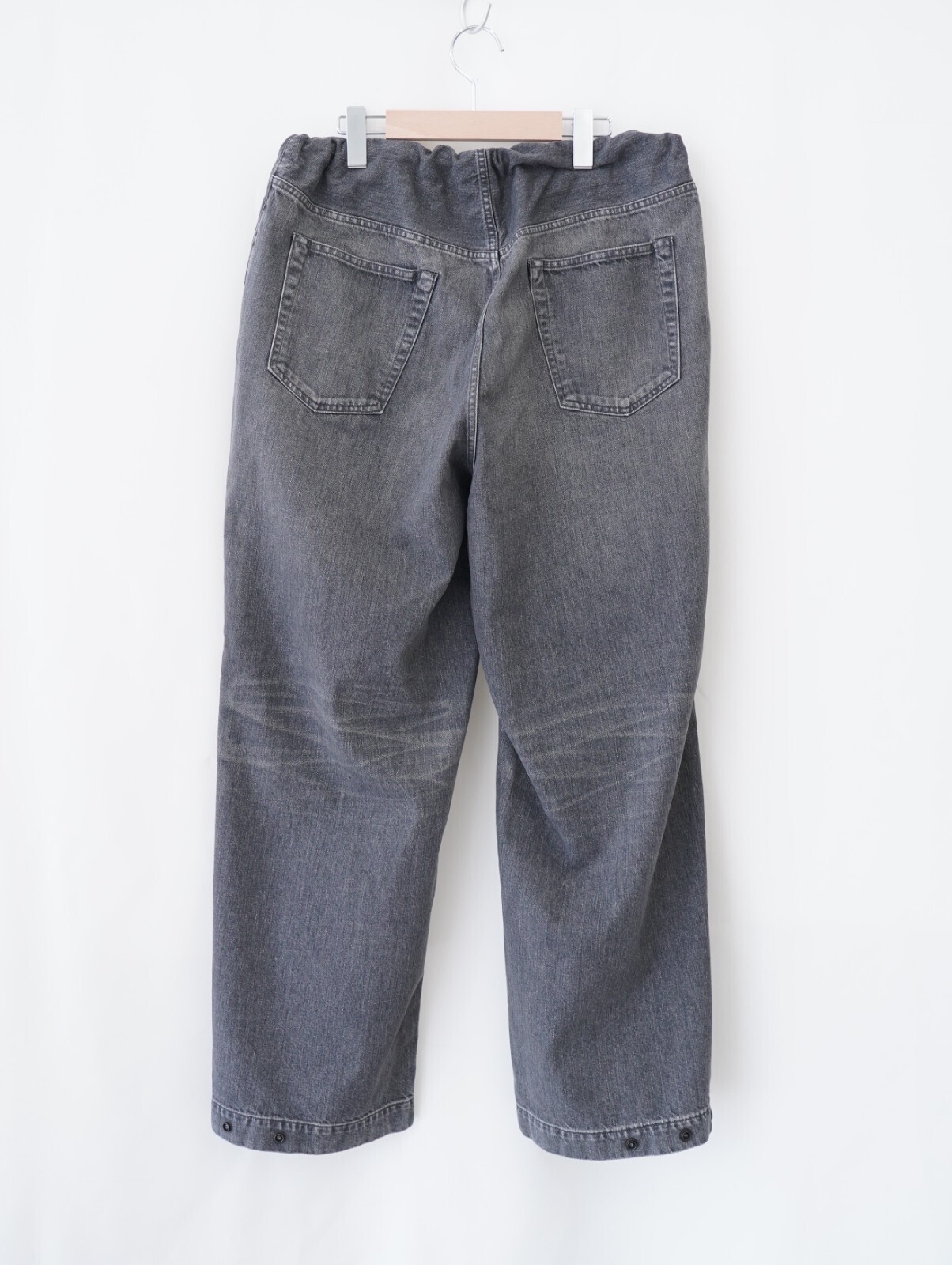 アンセム エー レディース & メンズ ウォッシュドデニム ノーブレイナーパンツ 画像9