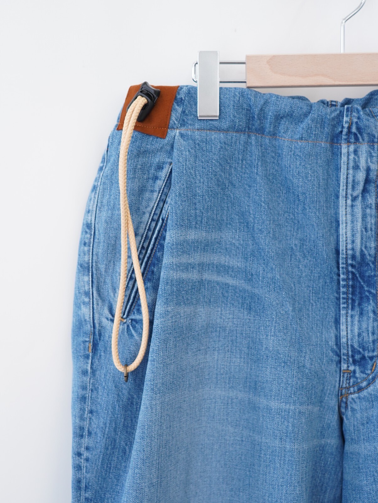 アンセム エー レディース & メンズ ウォッシュドデニム ノーブレイナーパンツ 画像19