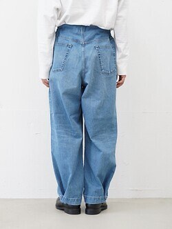 ANTHEM A 여성 & 남성 WASHED DENIM NO-BRAINER PANTS 이미지16