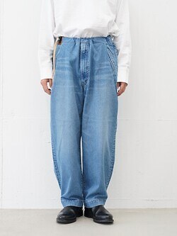 ANTHEM A 여성 & 남성 WASHED DENIM NO-BRAINER PANTS 이미지14