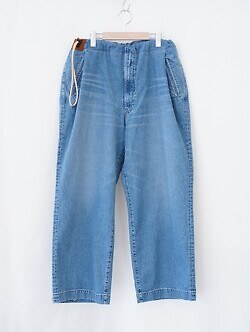 ANTHEM A 여성 & 남성 WASHED DENIM NO-BRAINER PANTS 이미지18