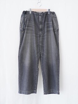 ANTHEM A 여성 & 남성 WASHED DENIM NO-BRAINER PANTS 이미지6