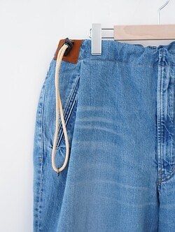ANTHEM A 여성 & 남성 WASHED DENIM NO-BRAINER PANTS 이미지19