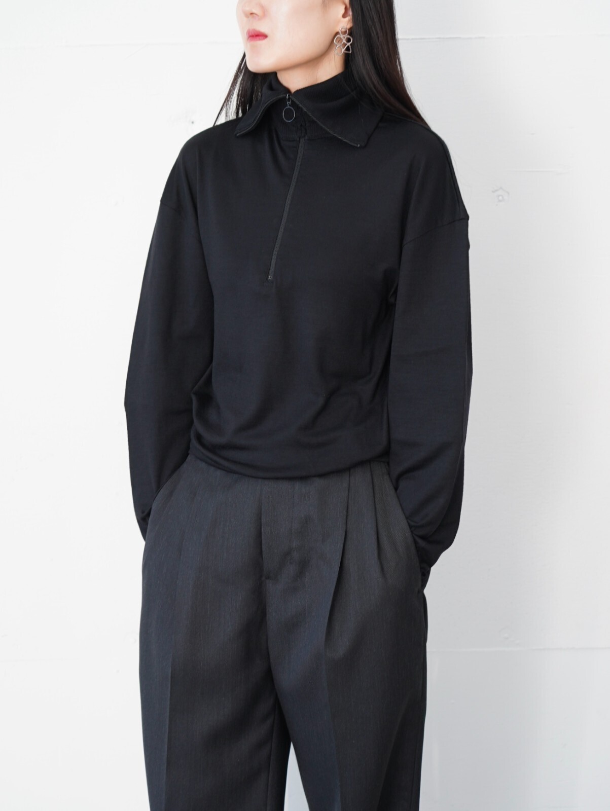 ANTHEM A 女士 & 男士 WASHABLE WOOL VOLUME SLEEVE JERSEY 圖片5