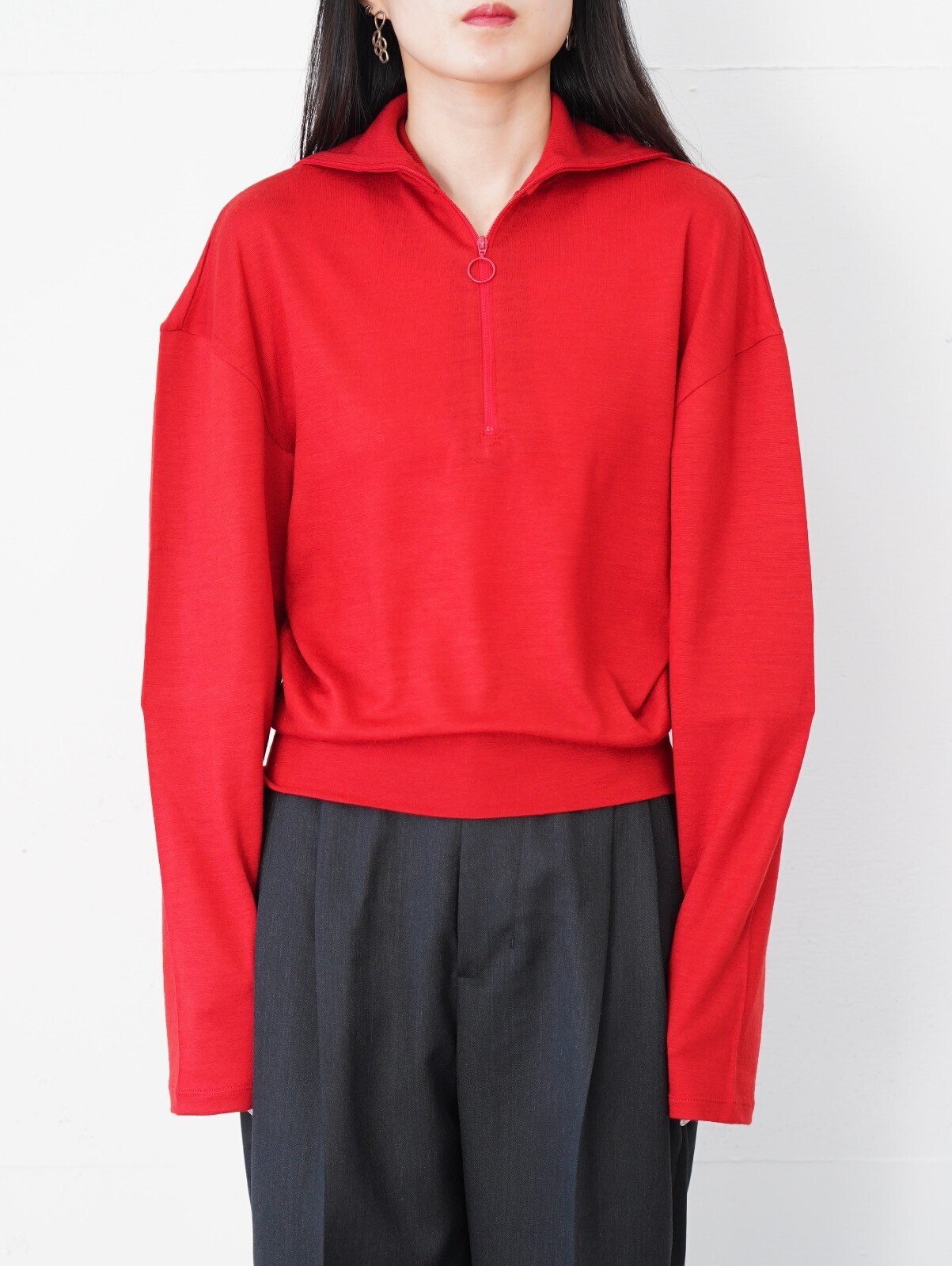 ANTHEM A 女士 & 男士 WASHABLE WOOL VOLUME SLEEVE JERSEY 圖片12