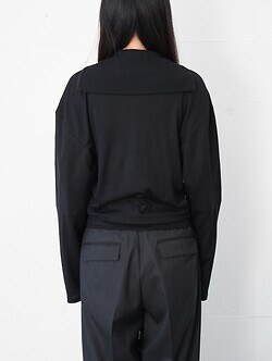 アンセム エー レディース & メンズ ウォッシャブルウールボリュームスリーブジャージー 画像4