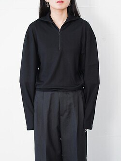 アンセム エー レディース & メンズ ウォッシャブルウールボリュームスリーブジャージー 画像2