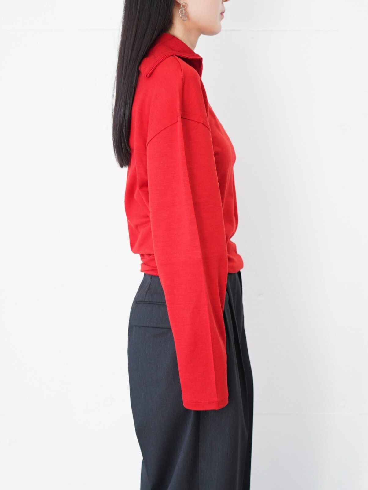 ANTHEM A 女士 & 男士 WASHABLE WOOL VOLUME SLEEVE JERSEY 圖片13