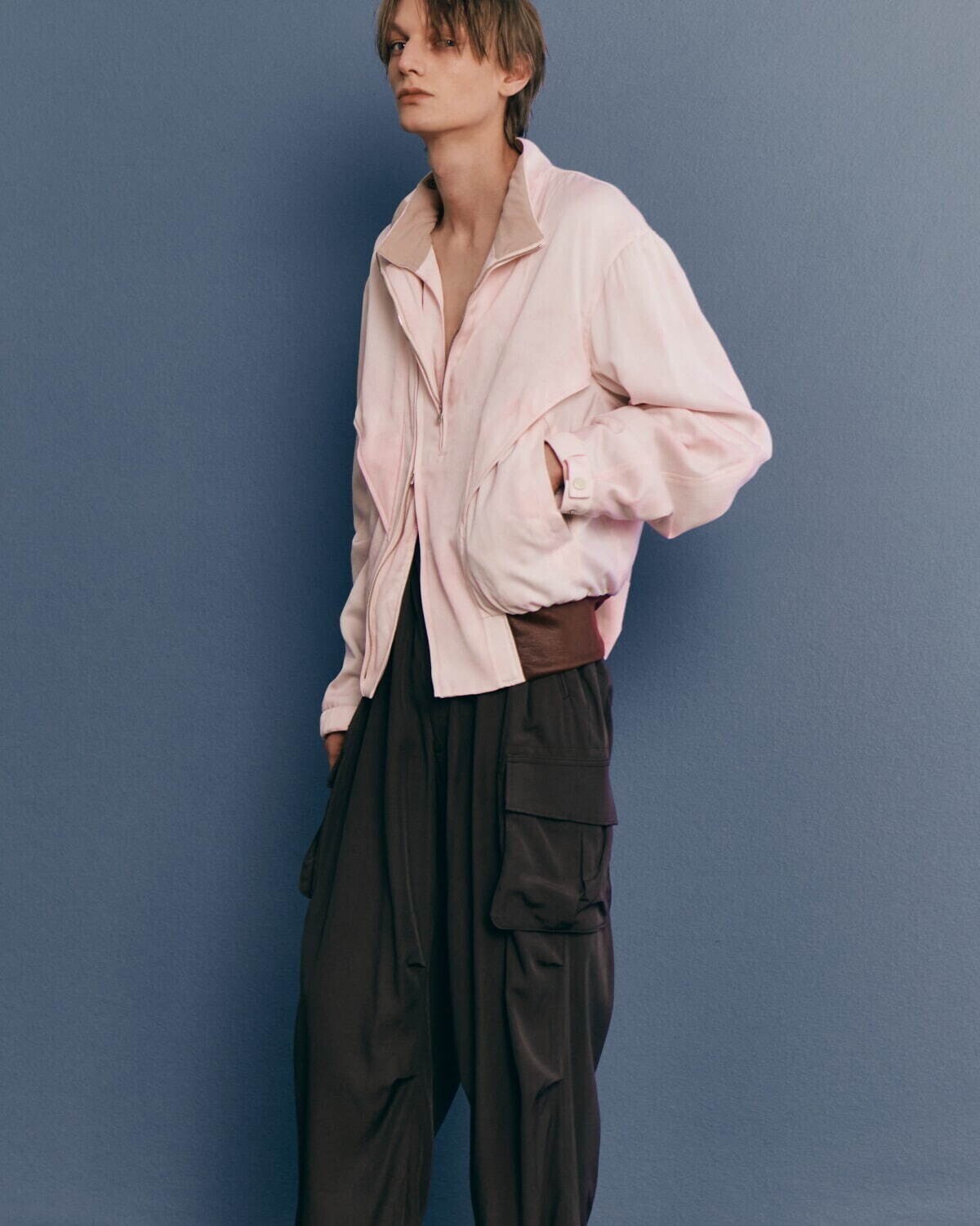 アンセム エー メンズ ピグメント&ダイ ノーブレイナーカーゴパンツ 画像8