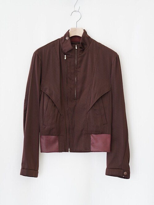 FLOSTING SATIN RIDING JACKET｜ANTHEM A 女士 & 男士