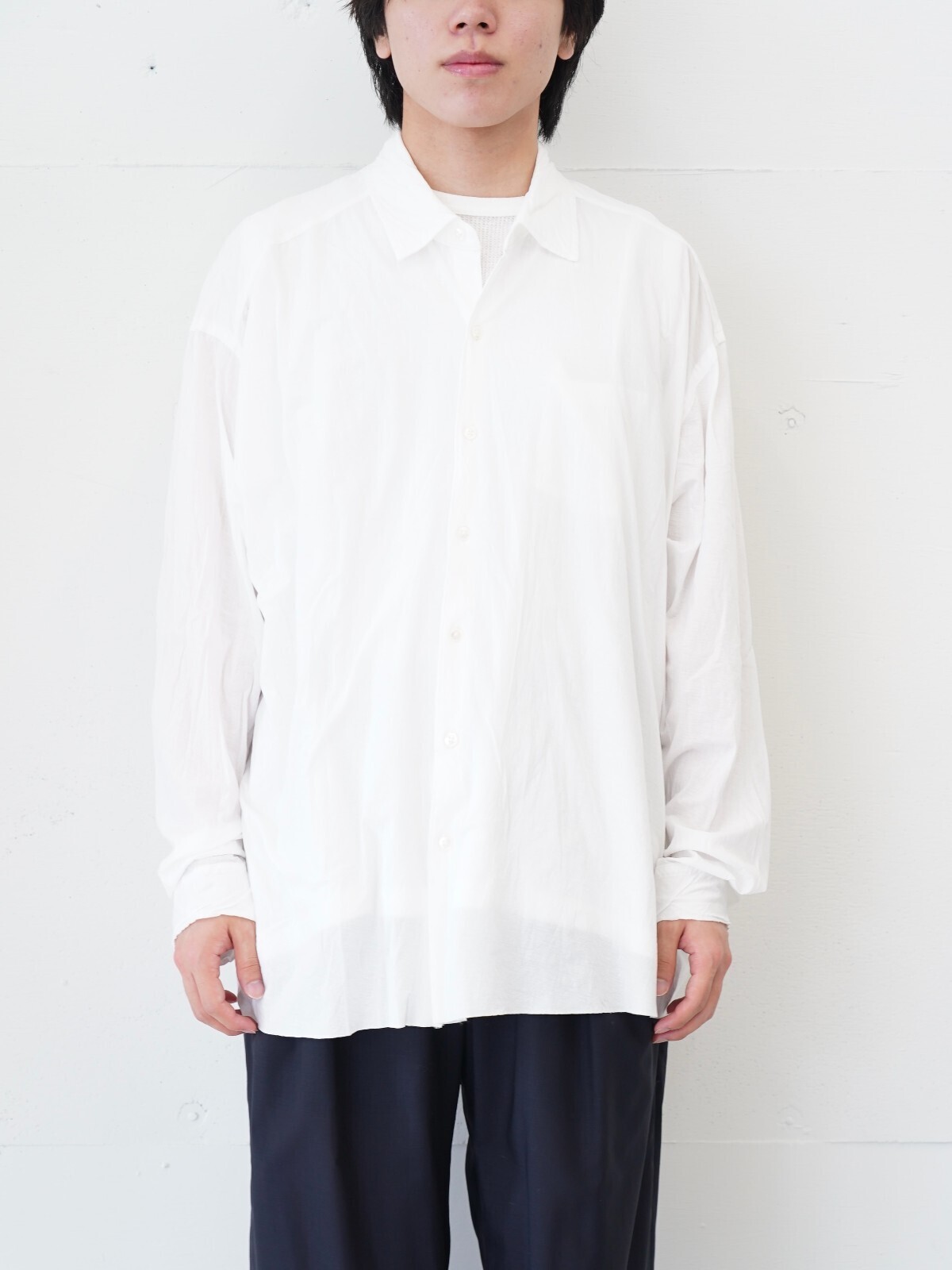 トップス KANEMASA PHIL. 46G Artisan L/S Shirt S 46G Artisan L/S Shirt - KANEMASA PHIL. WOMENS & MENS