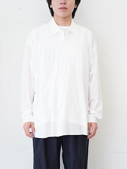 カネマサフィル(KANEMASA PHIL.) 女士 & 男士 46G Artisan Shirt oxford white M