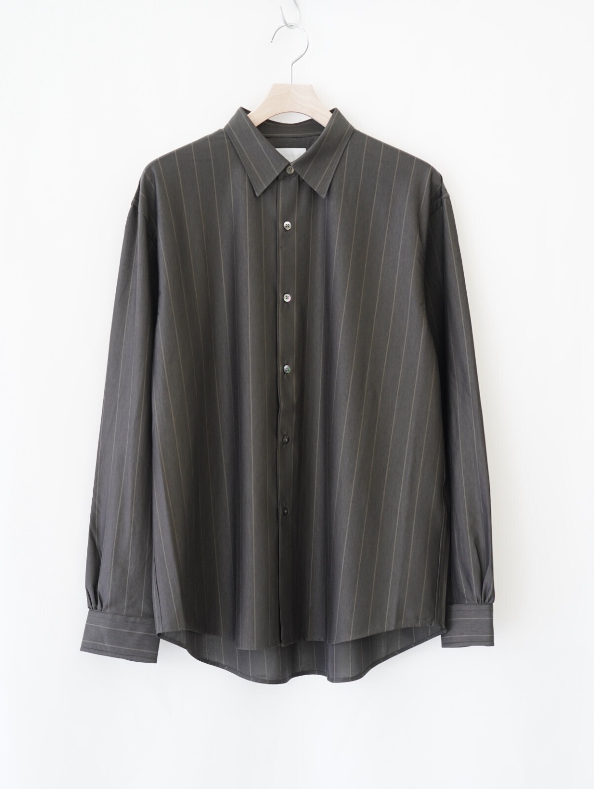 46G Modest Stripe Shirt - KANEMASA PHIL. WOMENS & MENS