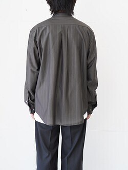 KANEMASA PHIL. 女士 & 男士 46G Modest Stripe Shirt 圖片13