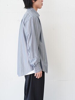 KANEMASA PHIL. 女士 & 男士 46G Modest Stripe Shirt 圖片2