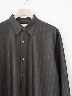 KANEMASA PHIL. 女士 & 男士 46G Modest Stripe Shirt 圖片17