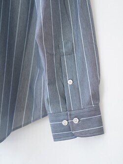 KANEMASA PHIL. 女士 & 男士 46G Modest Stripe Shirt 圖片9