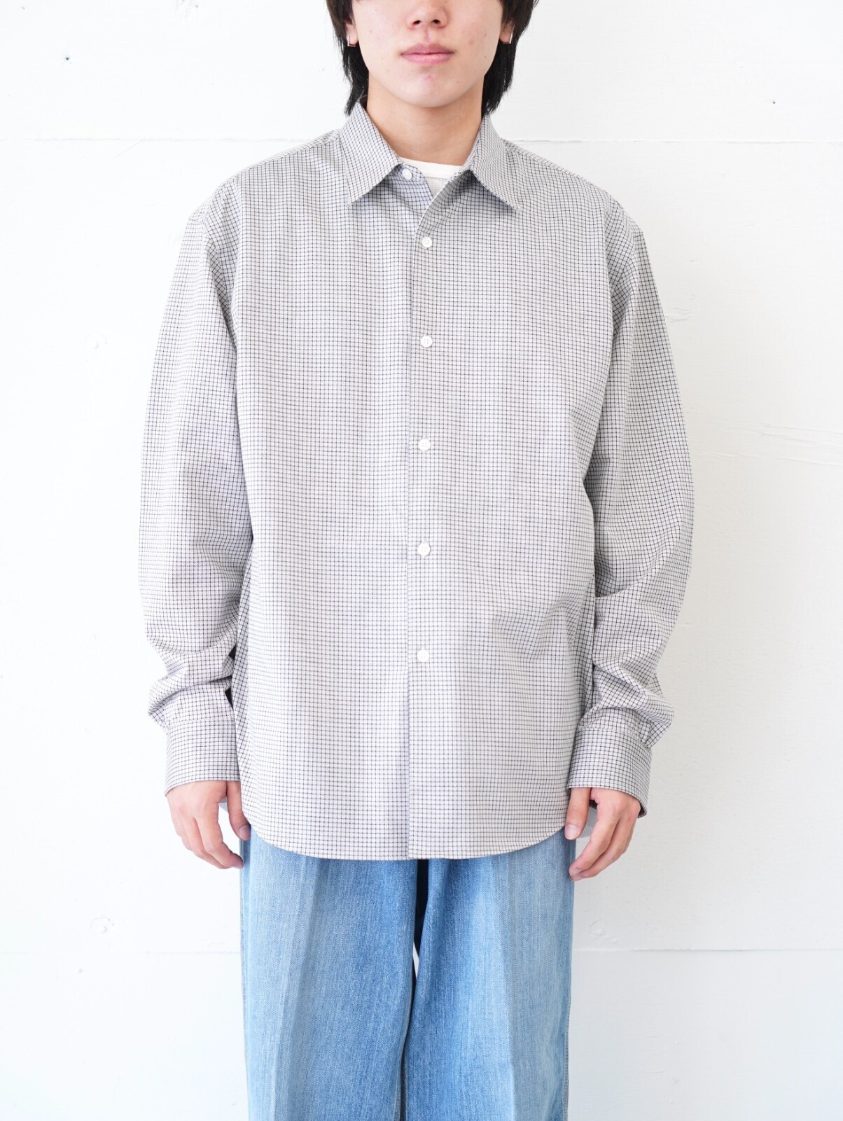 KANEMASA PHIL. 女裝 & 男裝 36G Modest Check Shirt 圖片1