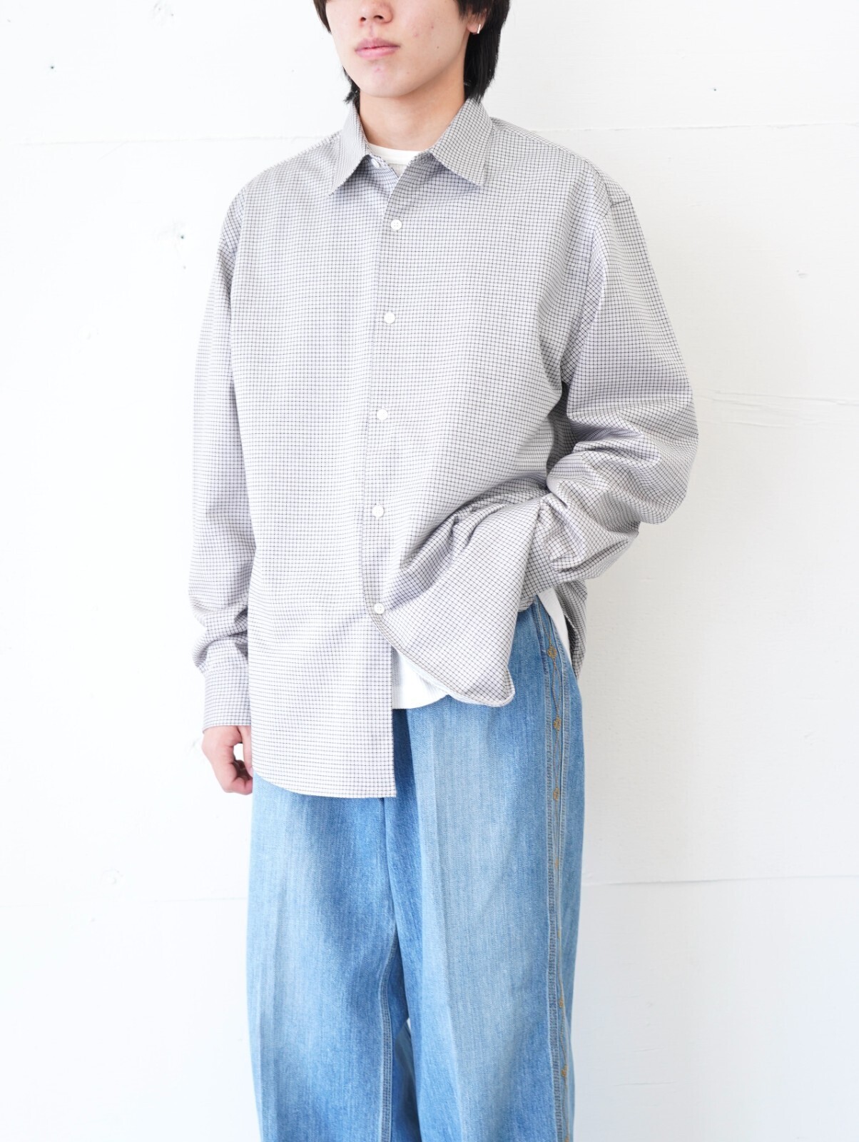 カネマサフィル レディース & メンズ 36Gモデスト チェックシャツ 画像4