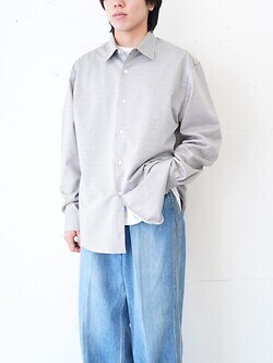 KANEMASA PHIL. 女裝 & 男裝 36G Modest Check Shirt 圖片4