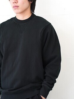 WONDER ROOM WOMENS & MENS crewneck sweat shirt "WHALE" (25AW) IMAGE5