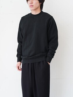 WONDER ROOM WOMENS & MENS crewneck sweat shirt "WHALE" (25AW) IMAGE4
