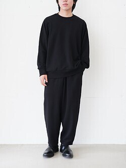 WONDER ROOM WOMENS & MENS sweat slacks “FRIEND” (25AW) IMAGE5