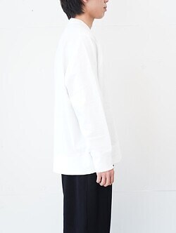 WONDER ROOM WOMENS & MENS l/s crewneck tee (25AW) IMAGE3