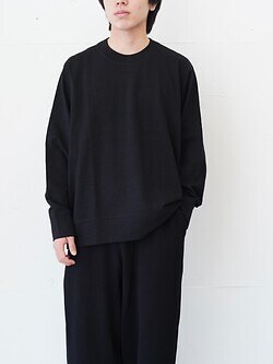 WONDER ROOM WOMENS & MENS l/s crewneck tee (25AW) IMAGE11