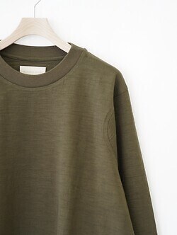 WONDER ROOM WOMENS & MENS l/s crewneck tee (25AW) IMAGE24