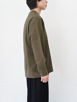 WONDER ROOM WOMENS & MENS l/s crewneck tee (25AW) IMAGE21