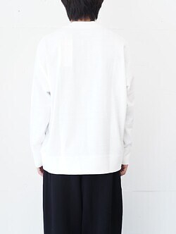WONDER ROOM WOMENS & MENS l/s crewneck tee (25AW) IMAGE4