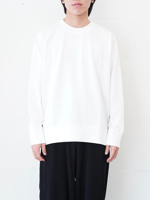 l/s crewneck tee (25AW)｜WONDER ROOM WOMENS & MENS