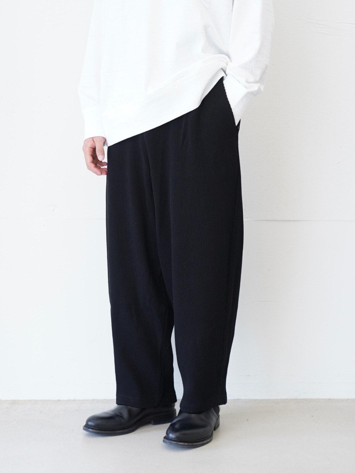 WONDER ROOM 女士 & 男士 waffle slacks (25AW) 圖片4