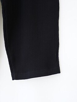 WONDER ROOM WOMENS & MENS waffle slacks (25AW) IMAGE11