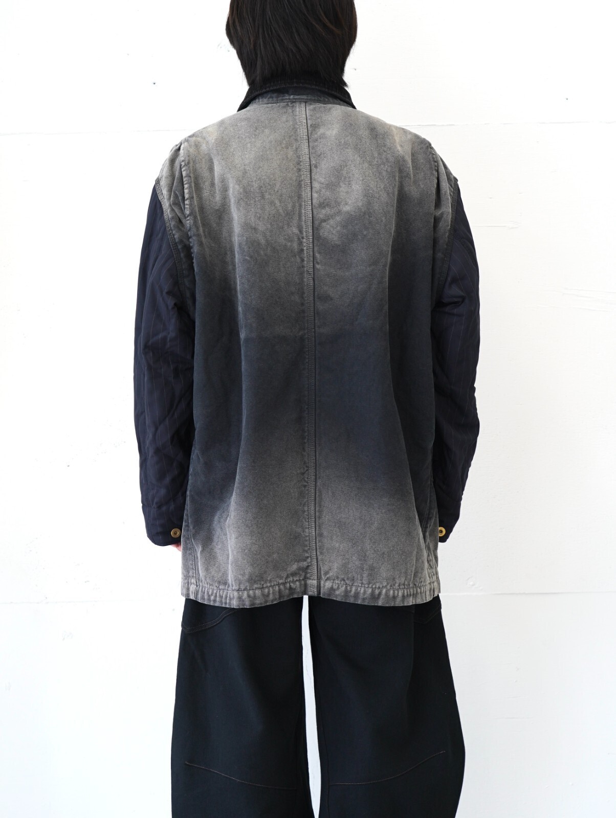 コッキ メンズ ヴィンテージエフェクトワークコート 画像3