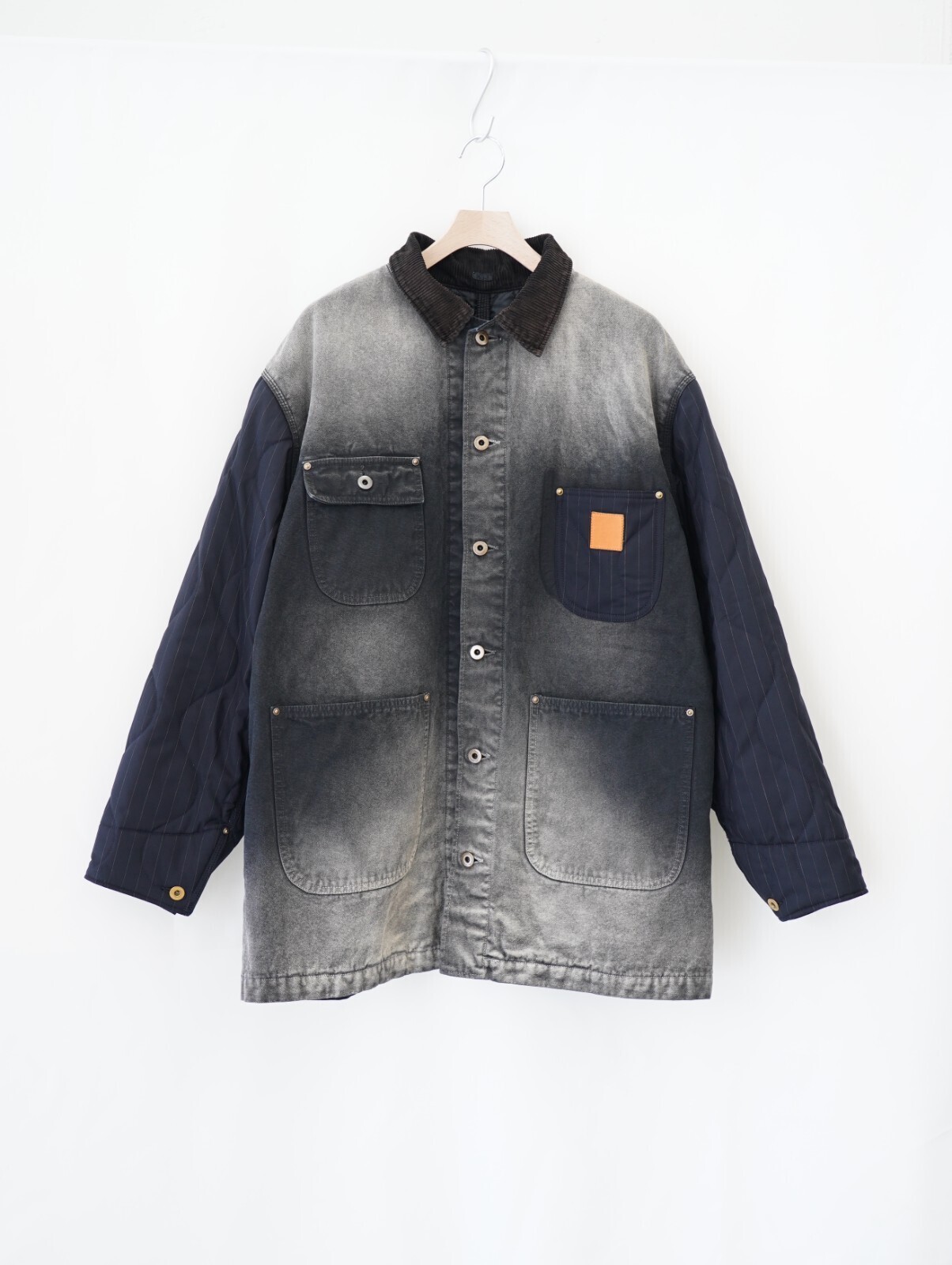 コッキ メンズ ヴィンテージエフェクトワークコート 画像5