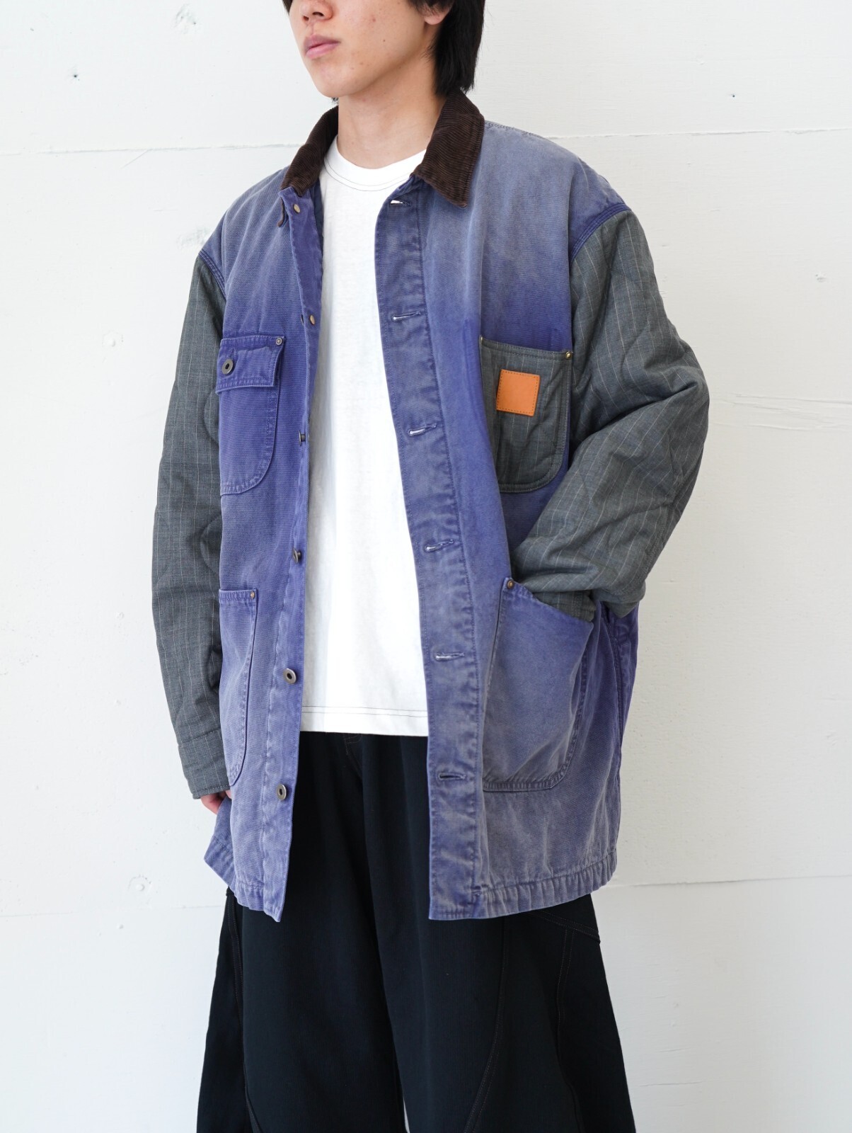 コッキ メンズ ヴィンテージエフェクトワークコート 画像17