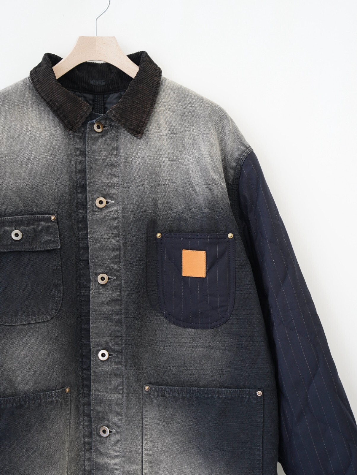 コッキ メンズ ヴィンテージエフェクトワークコート 画像6