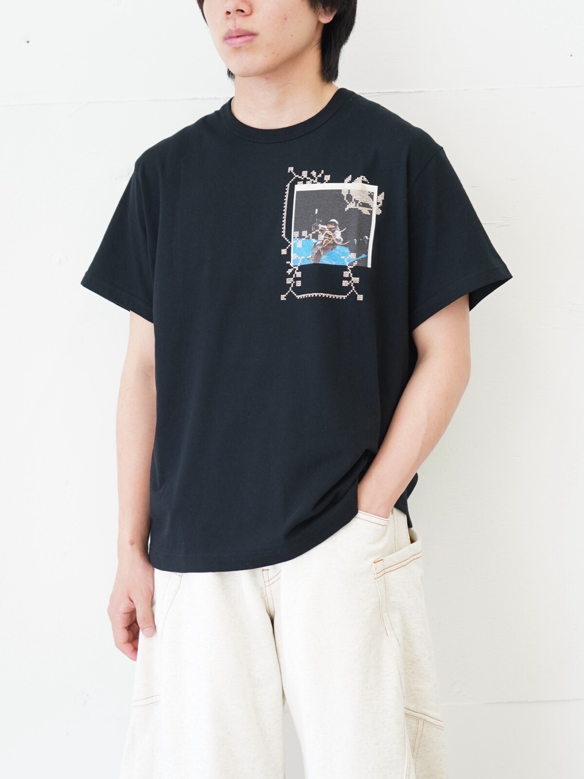 コッキ レディース & メンズ エンブロイダリー&プリントデザインTシャツ 画像12