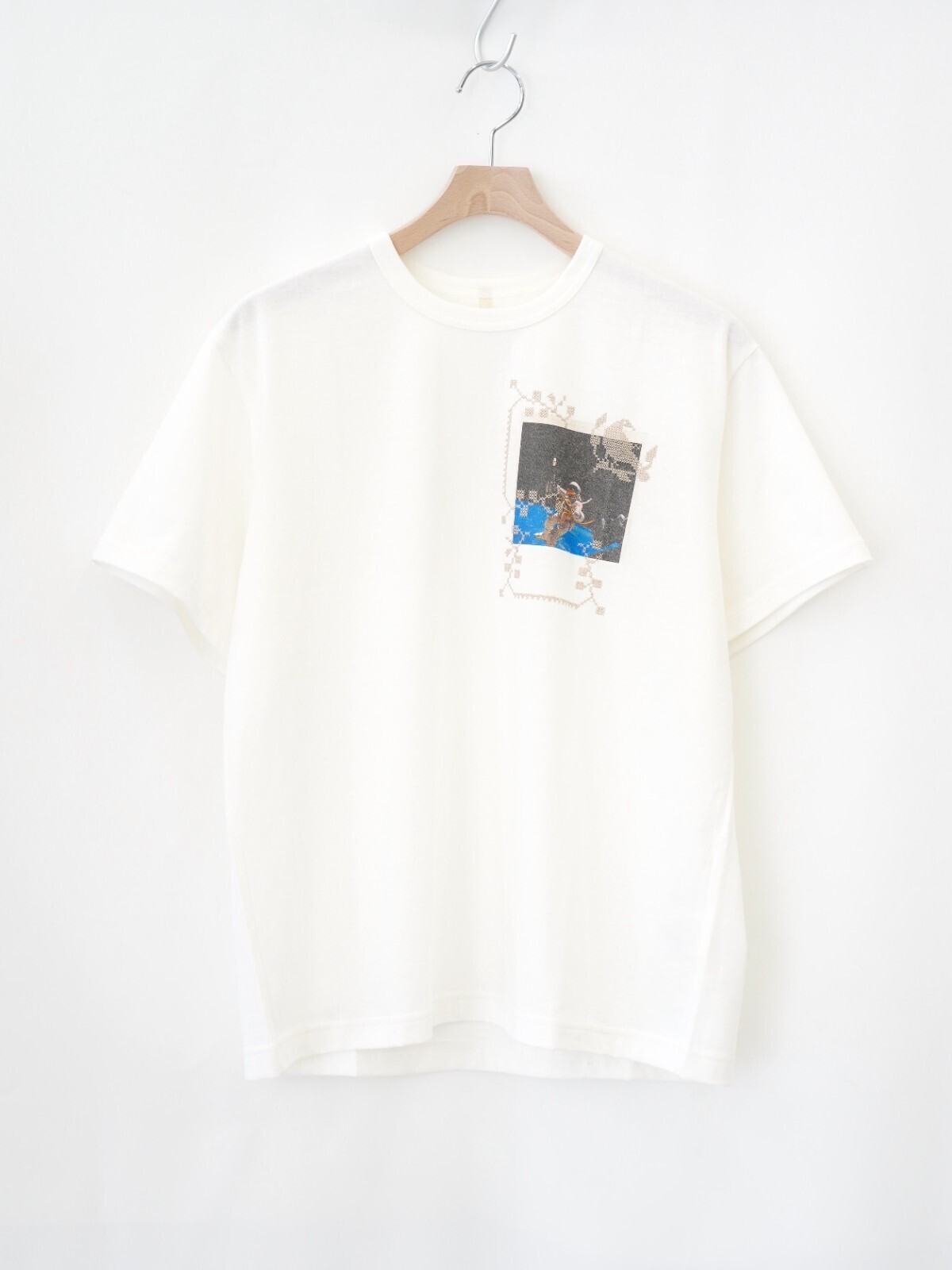 コッキ レディース & メンズ エンブロイダリー&プリントデザインTシャツ 画像5