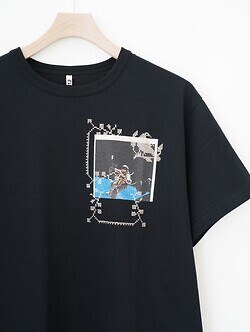 KHOKI 女士 & 男士 Embroidery and print design T-shirt 图片6