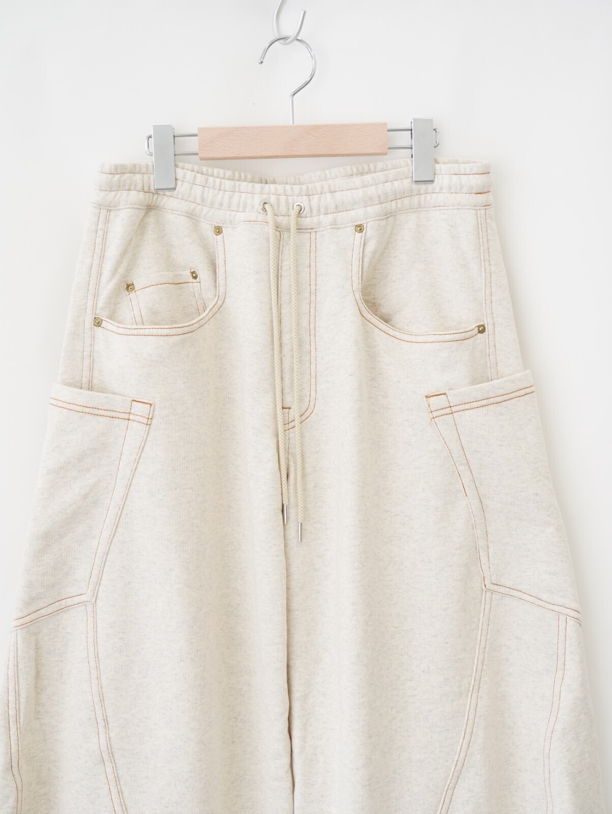 KHOKI MENS 3D cutting sweat pants IMAGE6