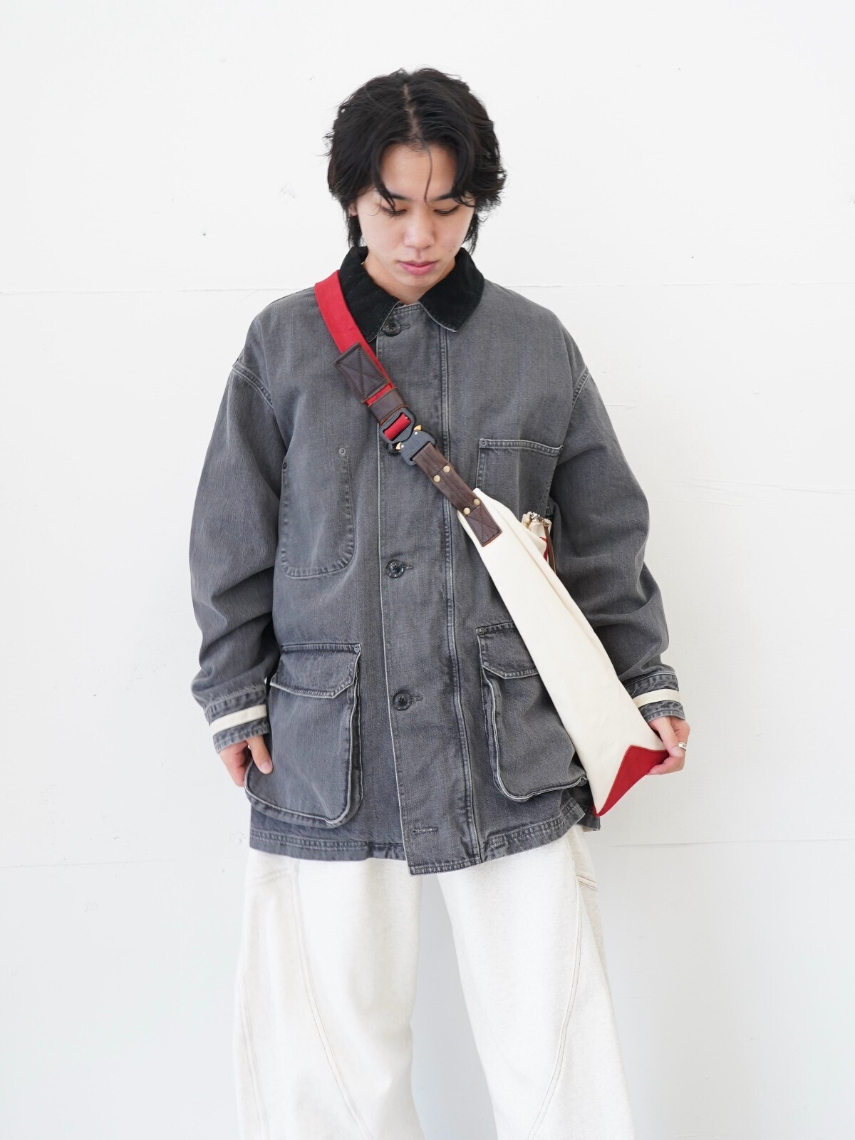 KHOKI 女士 & 男士 3D cutting messenger bag 圖片23