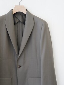 IRENISA 男士 MODIFIED SHAWL COLLAR JACKET (25AW) 圖片10