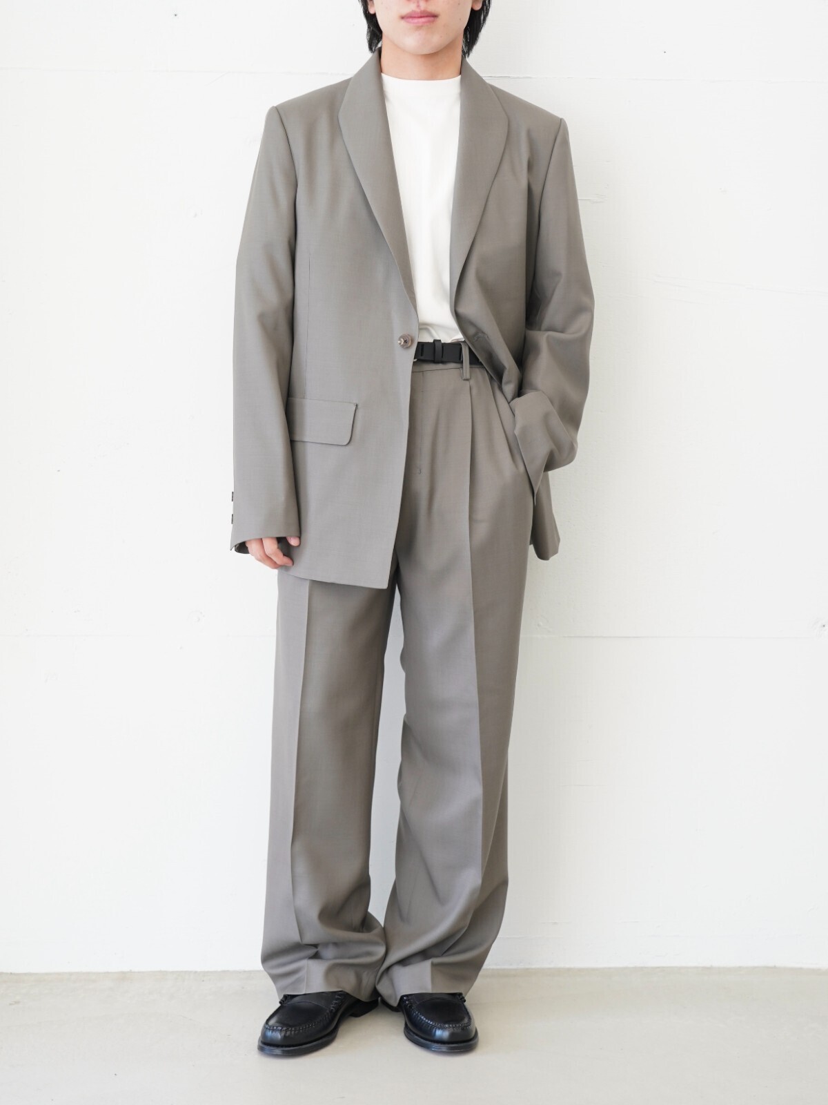 IRENISA 男士 MODIFIED SHAWL COLLAR JACKET (25AW) 圖片14